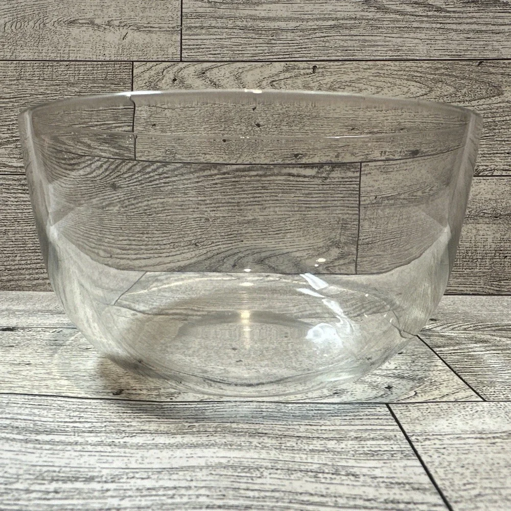 Crystal Clear Glass Bowl‎ 4.75x2.75